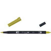 TOMBOW Dual Brush Pen ABT 076 grüner Ocker