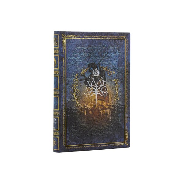 PAPERBLANKS Notizbuch liniert Mini PB2355-6 Zur&uuml;ckgewonnene Krone 88 Blatt