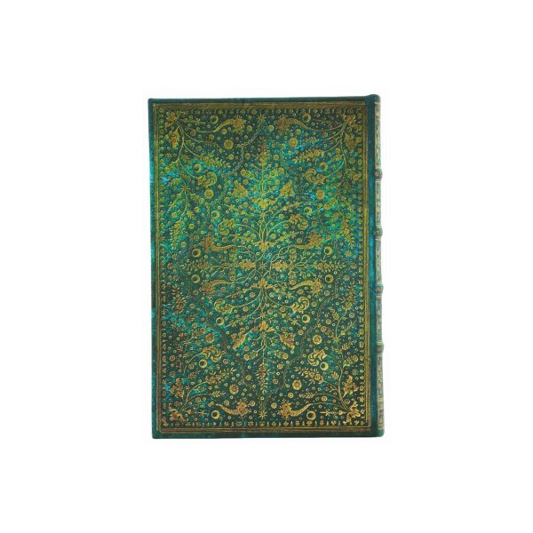 PAPERBLANKS Notizbuch liniert Mini PB1317-5 Smaragdblume 88 Blatt