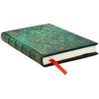 PAPERBLANKS Notizbuch liniert Mini PB1317-5 Smaragdblume 88 Blatt