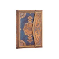 PAPERBLANKS Notizbuch liniert Midi PB8199-9 Safawidisch Indigo 72 Blatt