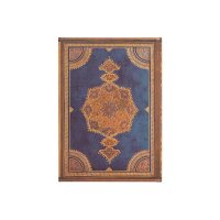 PAPERBLANKS Notizbuch liniert Midi PB8199-9 Safawidisch Indigo 72 Blatt