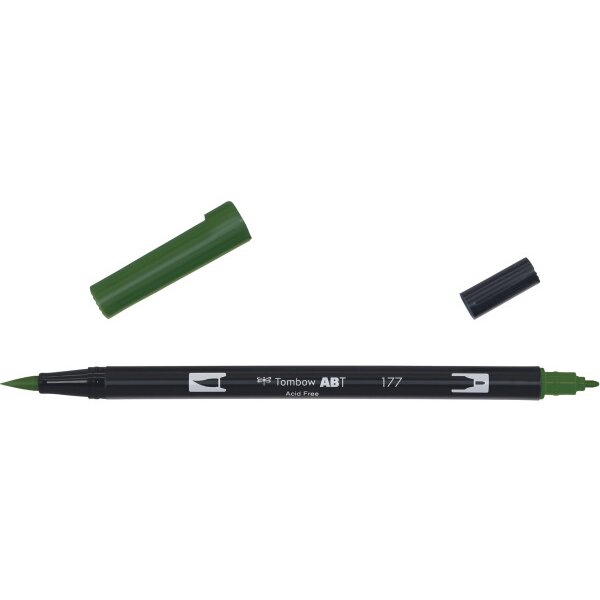 TOMBOW Dual Brush Pen ABT 177 dunkle jade