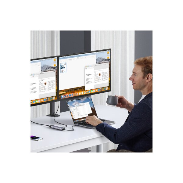 UGREEN Hub 9-in-1,USB-C,4K, HDMI 15600