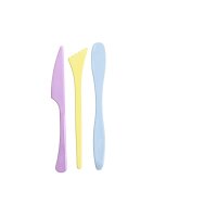 JOVI Spatules pour modeler 3 pièces 510000099 pastel