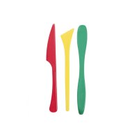 JOVI Spatules pour modeler 3 pièces 510000009 basic