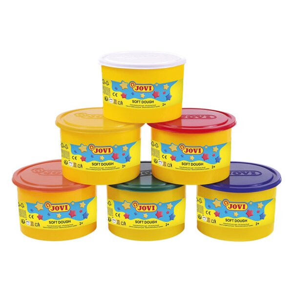 JOVI Knete 6x460g 510054606 Soft Dough