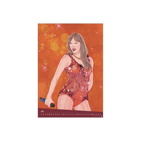 HEYE Bildkalender 2027 23705+27 Taylor Swift 37x53.5cm