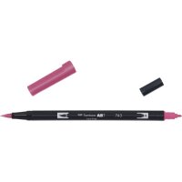 TOMBOW Dual Brush Pen ABT 743 hot pink