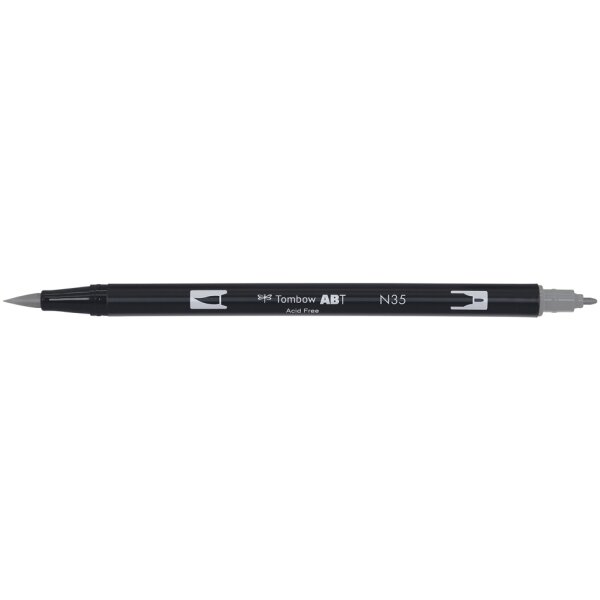 Tombow Doppelfasermaler "ABT DUAL BRUSH PEN", port red