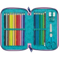 Maped Étui scolaire double Licorne, polyester,...