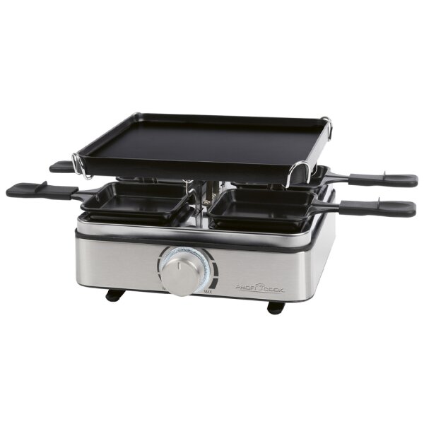 PROFI COOK Raclette-Grill PC-RG 1301, f&uuml;r 4 Personen