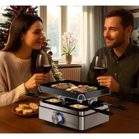 PROFI COOK Raclette-Grill PC-RG 1301, für 4 Personen