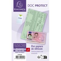EXACOMPTA Schutzhülle Doc Protect, DIN A5, PVC