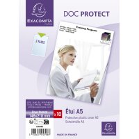 EXACOMPTA Schutzhülle Doc Protect, DIN A5, PVC
