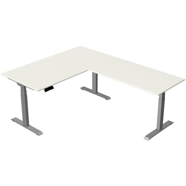 kerkmann Sitz-Steh-Schreibtisch Move New Base mit Anbau