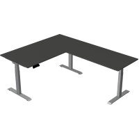 kerkmann Sitz-Steh-Schreibtisch Move New Base mit Anbau