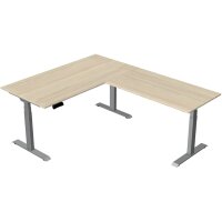 kerkmann Sitz-Steh-Schreibtisch Move New Base mit Anbau