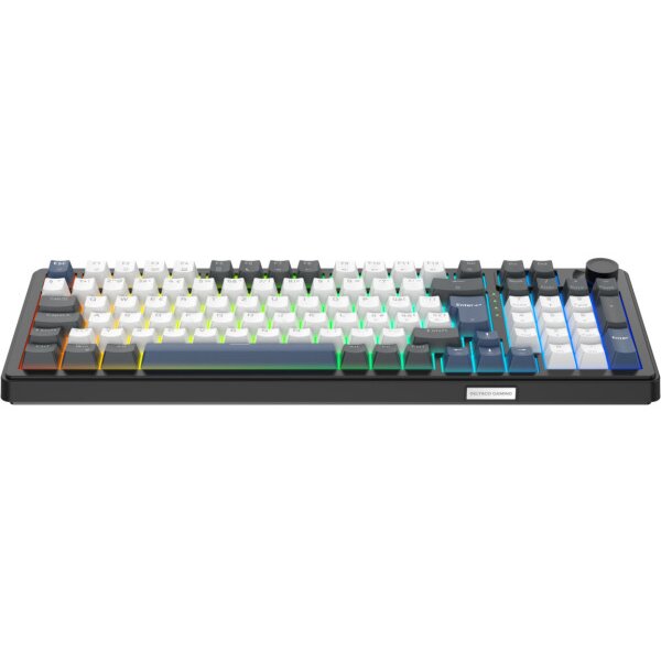 DELTACO Mech. Keyboard Gasket DK490 GAM-206-CH PBT keycaps,Hot-swap,Bl. CH