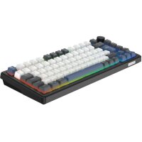 DELTACO Mech. Keyboard Gasket DK480 GAM-205-CH PBT keycaps,Hot-swap,Bl. CH
