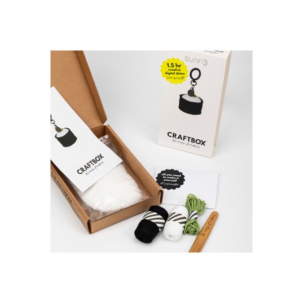SUNRI H&auml;kelset Schl&uuml;sselanh&auml;nger DIY623 Kappa Maki