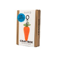 SUNRI Kit de crochet Porte-clés DIY615 Carrots