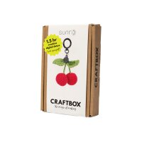 SUNRI Kit de crochet Porte-clés DIY607 Cherry