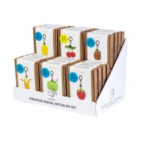 SUNRI Kit de crochet Porte-clés DIY582DSP Fruits...