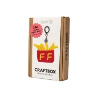 SUNRI Kit de crochet Porte-clés DIY601 Fries