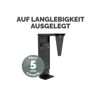 FELLOWES Thin Cli.Halterung untertisch 100136875 Schwarz