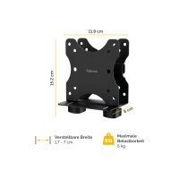 FELLOWES Vesa Thin Client Halterung 100136873 Schwarz
