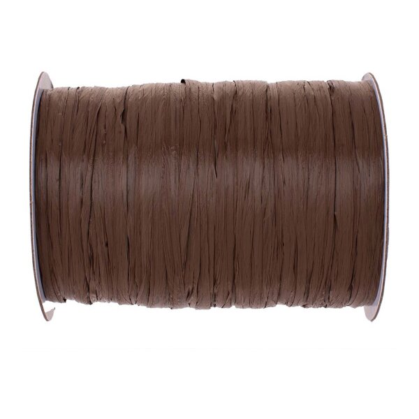 GLOREX Edelbast matt 100m 69400614 dunkelbraun