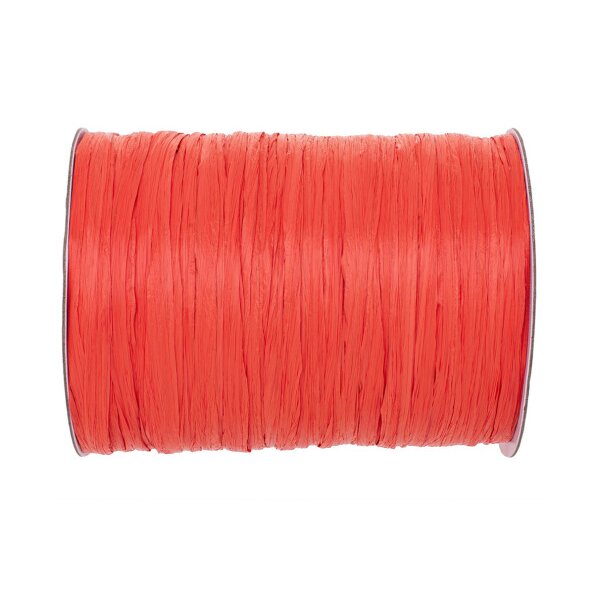 GLOREX Edelbast matt 100m 69400603 korallenrot