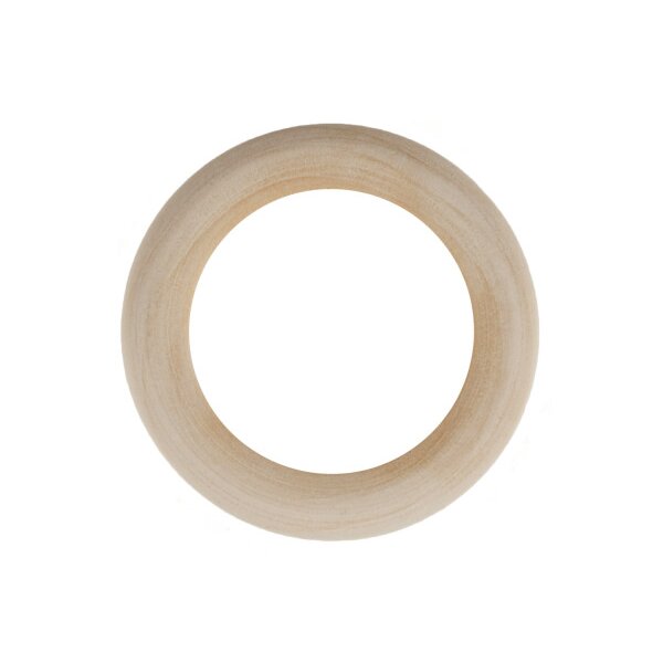 GLOREX Holzring 50x8mm 61658003 natur 4 St&uuml;ck