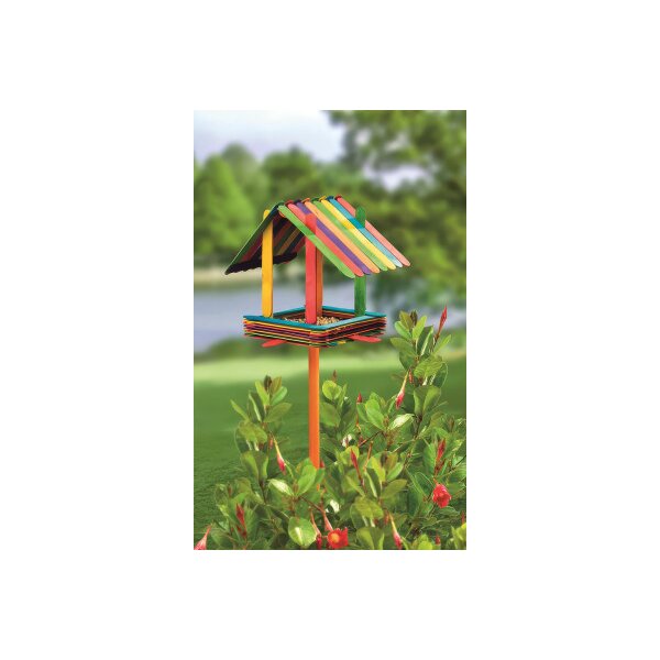 GLOREX Bastelhölzer 18x150mm 62200912 assortiert 100 Stück