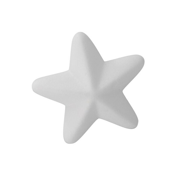 GLOREX Styroporsterne 10cm 63803332 weiss 2 St&uuml;ck