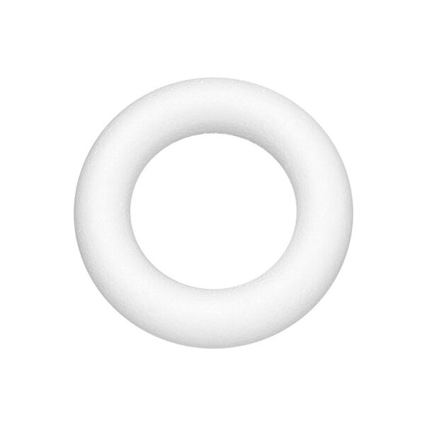 GLOREX Styroporring 17cm 63803827K weiss