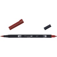 TOMBOW Dual Brush Pen ABT 837 wine red