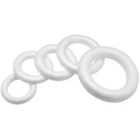 GLOREX Styroporring 12cm 63803826 weiss