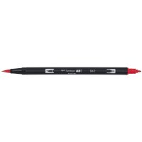 Tombow Feutre double pointe DUAL BRUSH PEN ABT, carmine