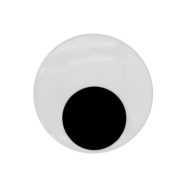 GLOREX Wackelaugen 75mm 62249451 selbstklebend 2 St&uuml;ck
