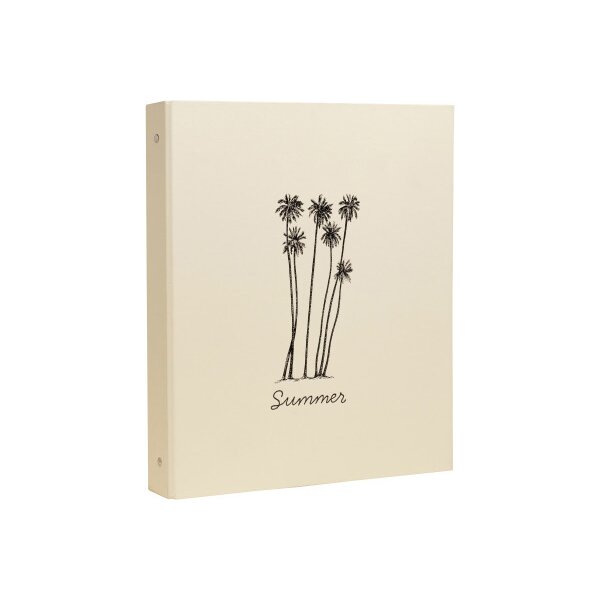 EXACOMPTA Fotoalbum Summertime 26x32cm 17047E Pastellgelb 60 Seiten