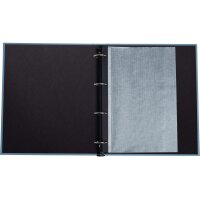 EXACOMPTA Fotoalbum Summertime 26x32cm 17045E Eisblau 60 Seiten