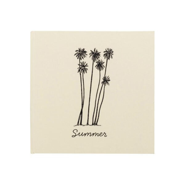 EXACOMPTA Fotoalbum Summertime 25x25cm 16347E Pastellgelb 30 Seiten