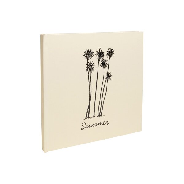 EXACOMPTA Fotoalbum Summertime 25x25cm 16347E Pastellgelb 30 Seiten