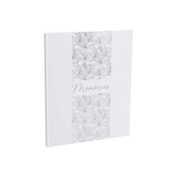 EXACOMPTA G&auml;stebuch Titane 22x27cm 47092E Coco 100 Seiten