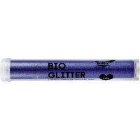 folia BIO Glitter, Röhrchen, 10 g, blau