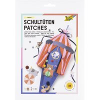 folia Schultüten Patches "circus", 32 Teile