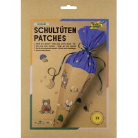 folia Schultüten Patches "woodland", 33 Teile