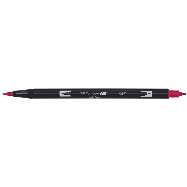 Tombow Doppelfasermaler "ABT DUAL BRUSH PEN", cool grey 6